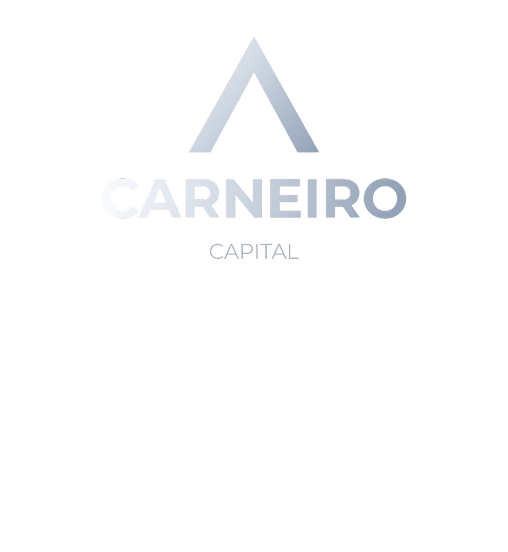 Carneiro Capital — Logotipo Vertical Prata